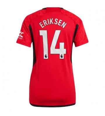 Manchester United Christian Eriksen #14 Hemmatröja Dam 2023-24 Kortärmad